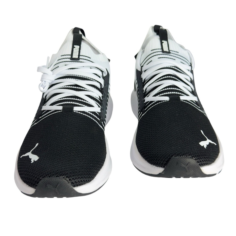 PUMA Softride Symmetry Fuzion Running Shoes Black White Mens Sizes 10.5, 11 - Picture 11 of 16